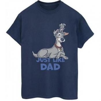 Débardeur Disney Lady & Clochard Style Papa Coton Femmes