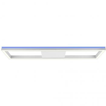 Brilliant Icarus LED Deckenleuchte, 37W, dimmbar, RGB, 3800lm, Weiß-matt, mit Fernbedienung