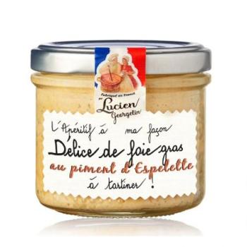 Délice de Foie Gras aux Flocons d’Espelette – 100 g