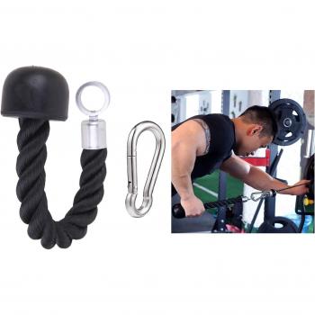 Attache de câble à poignée unique pour triceps