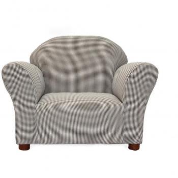 Gingham Brown Roundy Lounge