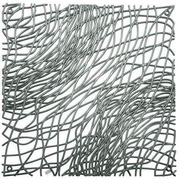 Koziol Silk Raumteiler (transparent) – 27 × 27 cm