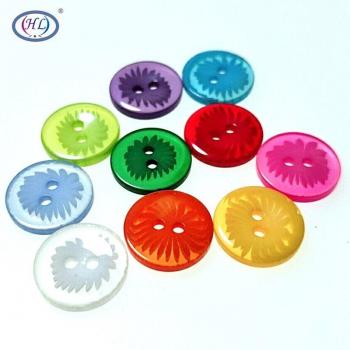 2-Hole 13MM Plastic Buttons in Mixed Colors for Sewing and Scrapbooking (50/100/200 pcs)