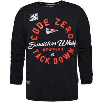 CODE‑ZERO Navy Crew Sweatshirt Newport