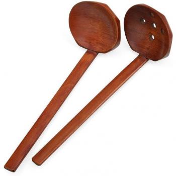 Wooden Strainer Ladle