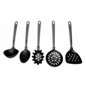 Espumadera de nylon con mango de acero Inoxibar 35361