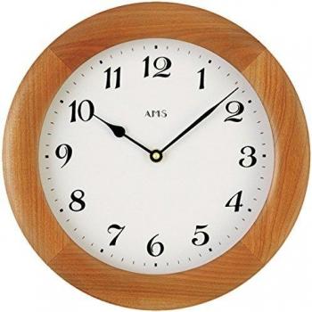 AMS Quarz-Wanduhr, 35 x 35 cm