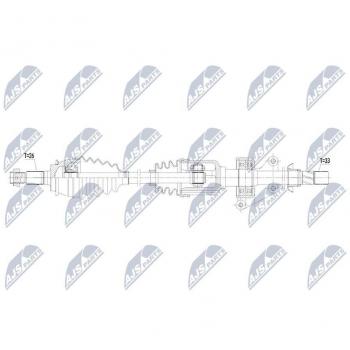 Transmission shaft NTY NPW‑BM‑244 (en français)