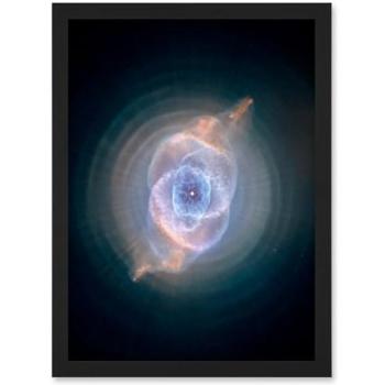 Hubble Space Telescope Cat’s Eye Pattern Art
