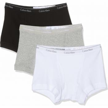 Calvin Klein Trunk 3pk Braguita, Negro