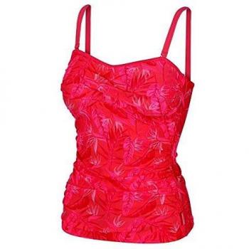 Regatta Damen Aceana II Schwimm Tankini Top, Red Sky Too