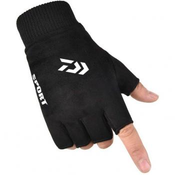 Guantes de dedo completo para pesca y ciclismo, táctiles y antideslizantes