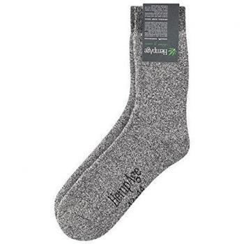 HempAge BL002 Terry-Frottee-Socken – Hanf Adult, Melange, S