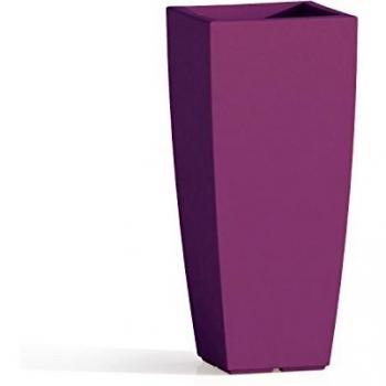 Vaso Stilo Square in Viola 33x33xH70