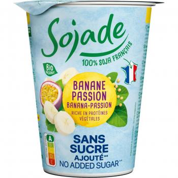 Sojade Banana com Maracujá Zero Açúcar 400g