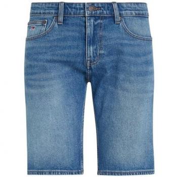 Tommy Hilfiger Bermuda Jeans Uomo Taglio Medio
