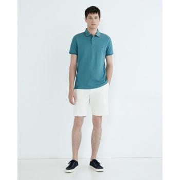 Polo Tommy Hilfiger Corto Verde M