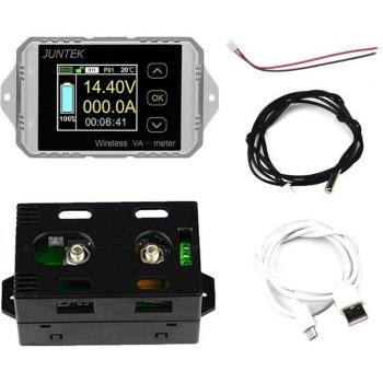 Car Battery Wireless Ammeter and Voltage Meter (50A-300A)