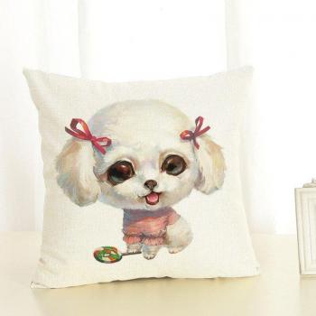 Housse de coussin ZK20 en coton doux