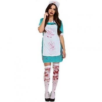 UK Halloween Fancy Zombie Nurse Garment