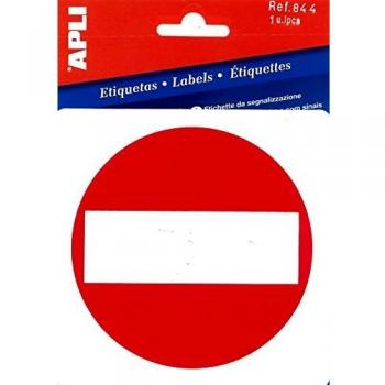 Etiqueta de Segurança “Proibido” 114x114 mm