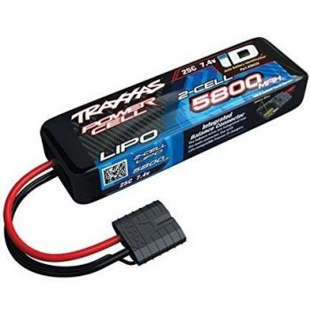 Batterie 2 cellules 7,4V 5800mAh Traxxas Lipo 25C