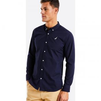 Camisa Nautica azul para hombre