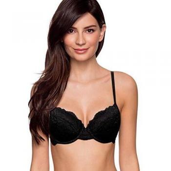 Dorina Lianne D17163A T-Shirt BH für Damen, Einfarbig, Gr. 75D, Schwarz