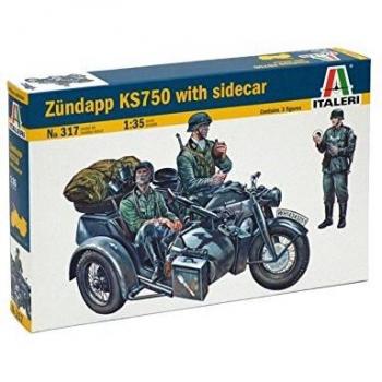KSR-75 Sidecar Italeri – Maquette 1/35e