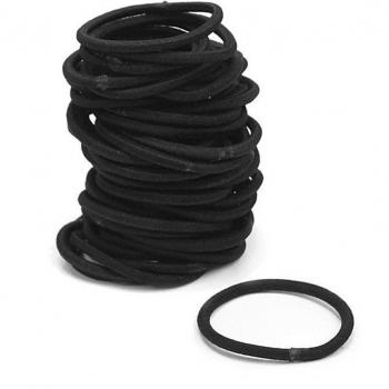 50 bandes élastiques noires