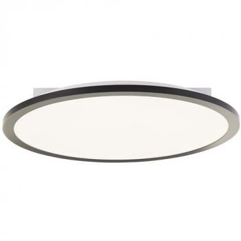 Brilliant LED Deckenleuchte Briston, fest integriert, Ø 42 cm, 2400 lm, 4000 K, Aluminium