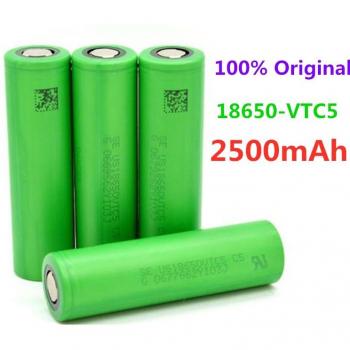 VTC5 18650 Zelle 3,6 V 2500 mAh – 30 A Entladeleistung, Vape‑Kompatibel