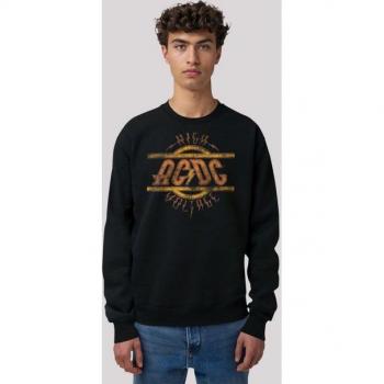 Premium F4NT4STIC AC/DC Sweatshirt mit Distressed‑Logo, Herren L