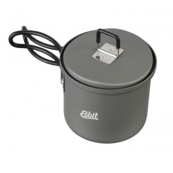 Esbit Lightweight Camp Pot – 625 ml (Aluminum/Gray)