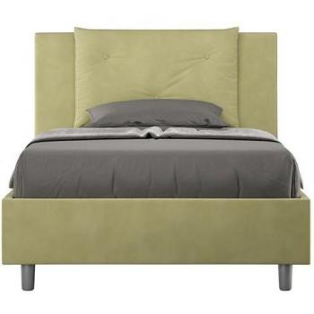 Letto Appia 100x210 Con Rete in Tè Verde