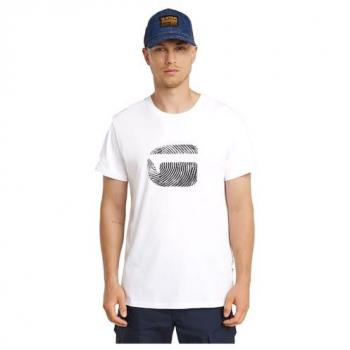 G-STAR T-Shirt »Fingerabdruck Burger«, mit Grafikdruck