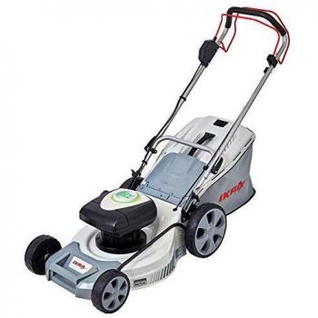 Ikra 77003540 Tosaerba con caja de recolección 50L y ancho de corte 46 cm