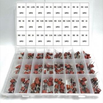 Fusible Cylindrique Multi‑Courant 240 / 382 – Pack complet 392 pièces