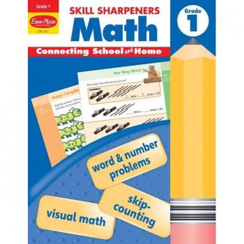 Skill Sharpeners: Math, Grade 1 Workbook