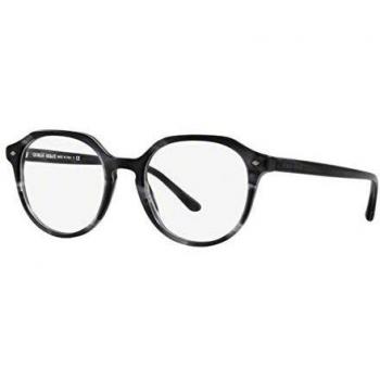 Armani 0AR7132 Uomo Occhiali Striped Grey 50mm