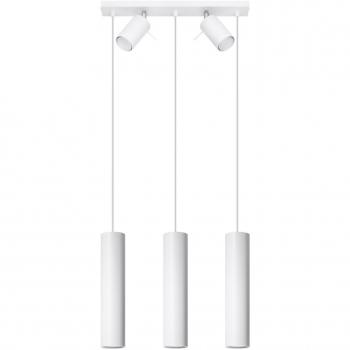 Lampada a sospensione ring 3 bianco