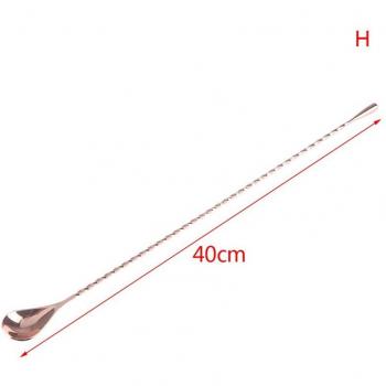 Cuchara Tipo Lágrima para Bar, Acero Inoxidable