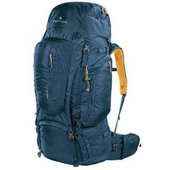 Sac à dos Ferrino Transalp 100L jaune et bleu