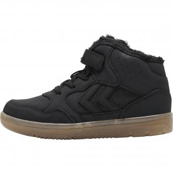 Hummel Sneaker Schwarz mit flachem Absatz