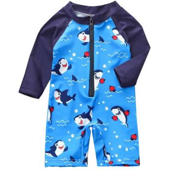 Traje de baño de una sola pieza para bebés chicas con temática de cómics