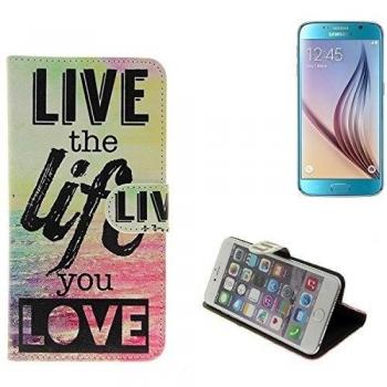 Fundas 360° con billetera para Galaxy S6