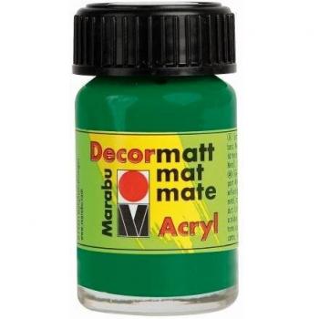 Marabu 140139067 Decormatt Acryl Saftgrün 15 ml