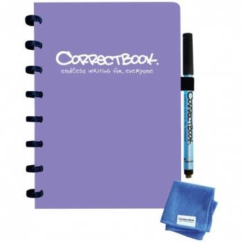 Notitieboek Correctbook A5 lijn 40blz petunia ps 1 Stuk