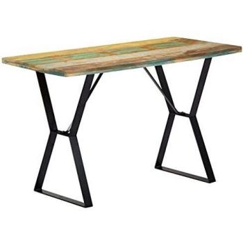 Table d’appoint vieXL 120×60 cm Bois de Recyclage