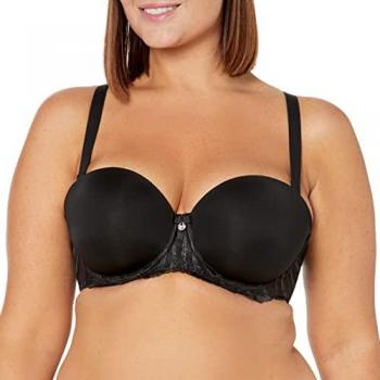 Underwire Full Coverage Bra (Black)